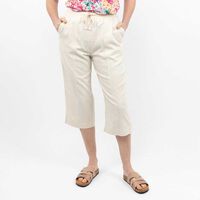 Pantalón Capri Mujer Portman Club Crudo