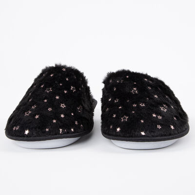 Imagen 2 del producto Pantufla Estrellas Mujer Zibel Negro