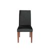 Juego de Comedor Latam Home Sevilla Cadiz 2 Sillas + 2 Bancas Velvet Negro