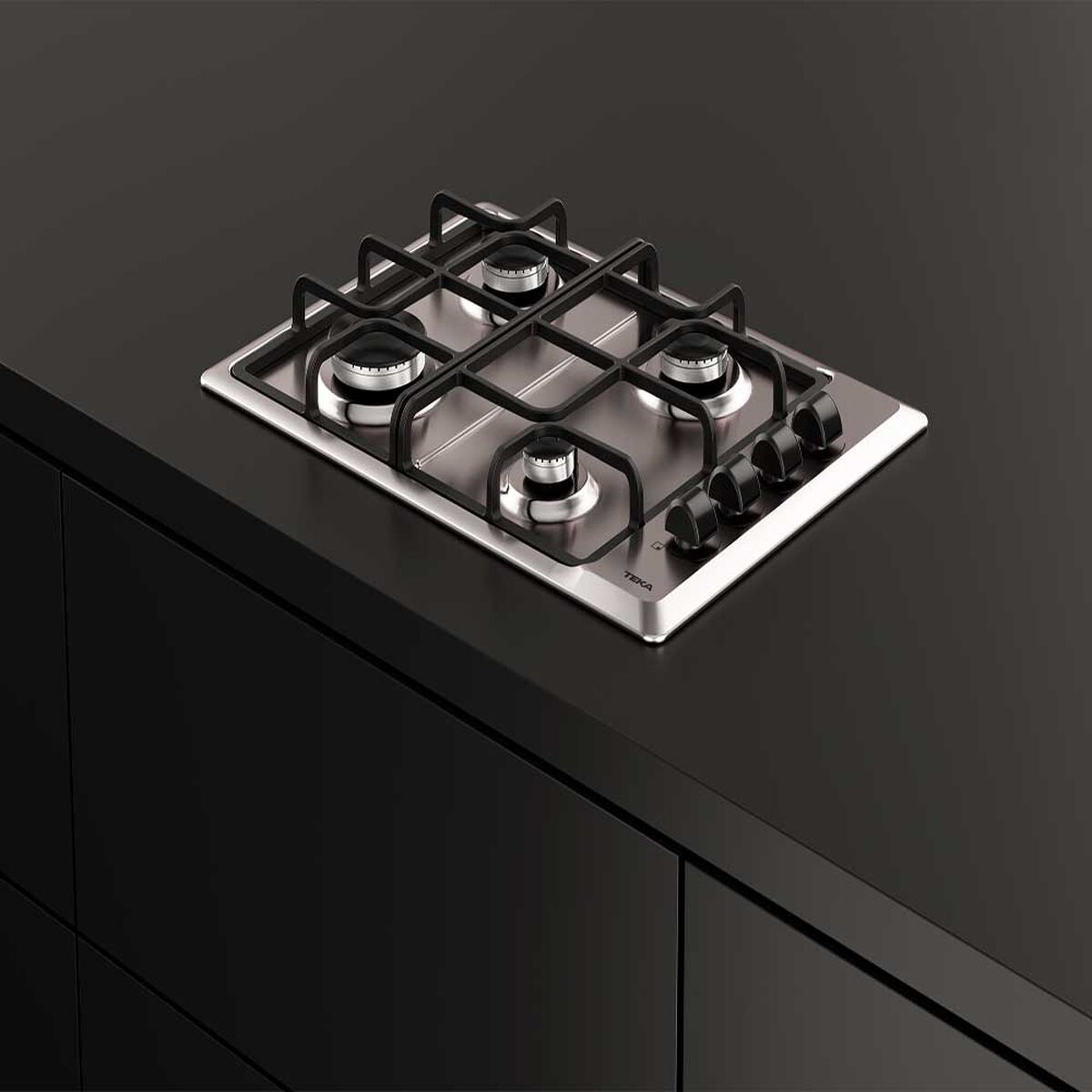Combo Empotrado  Teka Horno HBB 4460 SS + Encimera HLX 540 KBB0C IX + Campana CX 62120 KOS Inox