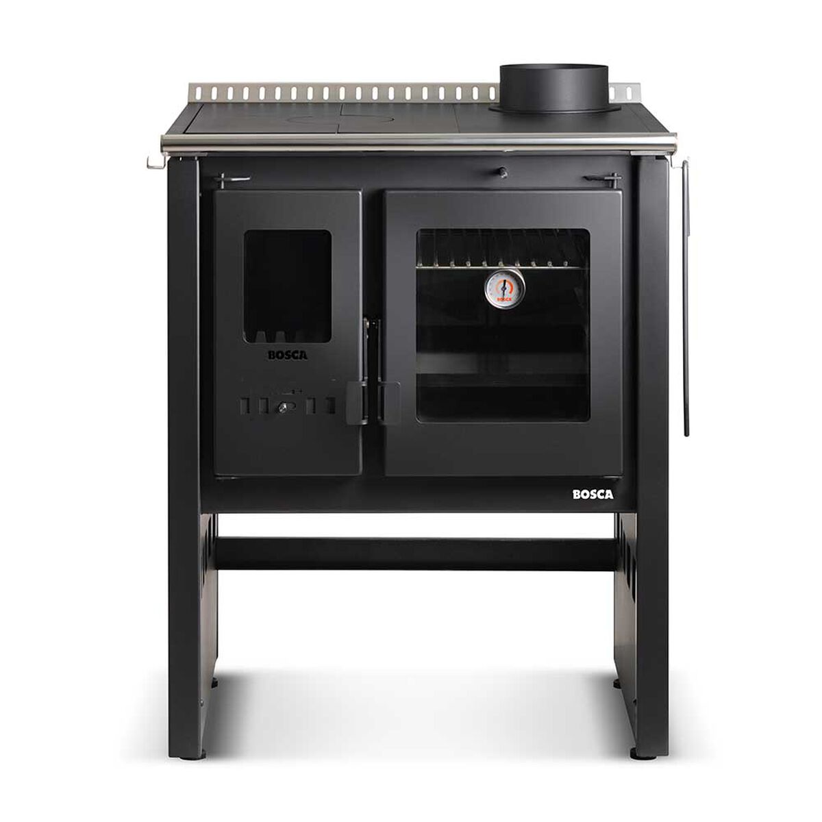 Cocina a Le&ntilde;a Bosca Ares 70 Charcoal