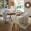 Taburete Madera Atmosphera Woody Natural