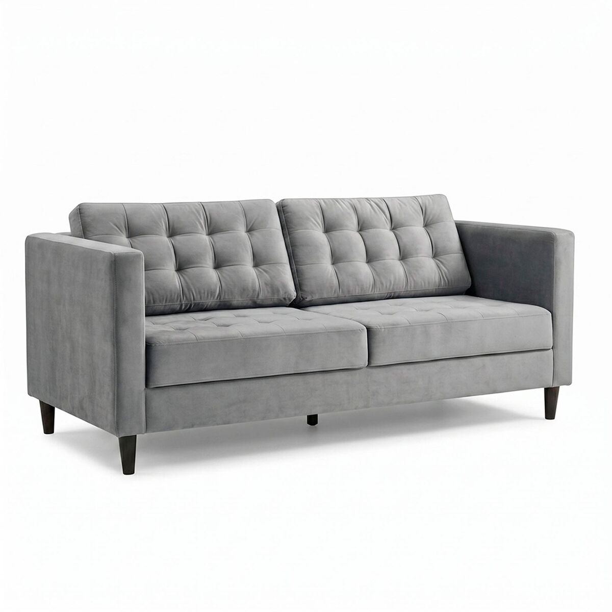 Sof&aacute; Muebles MPR Siena 2 Cuerpos Gris