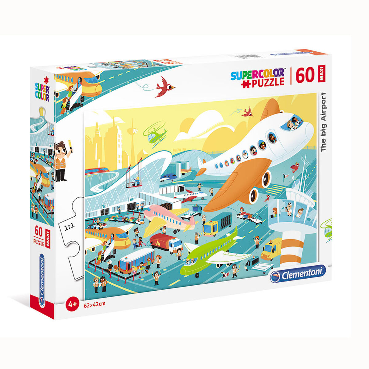 Juego de mesa Clementoni The Big Airport