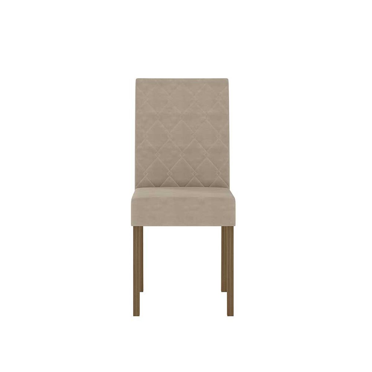 Juego de Comedor Home Mobili Helo 4 Sillas Blanco Off Caf&eacute; Grafito