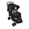 Coche Doble Bebegló  RS13300-4 Negro-Gris