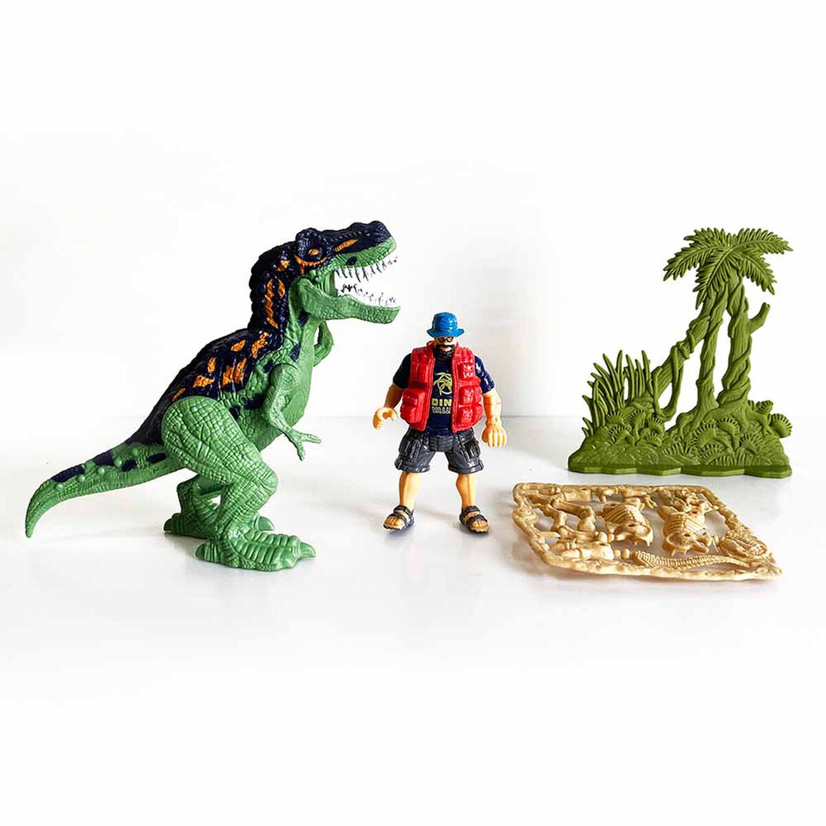 Set Figura Dino State Rugidos Salvajes Dise&ntilde;os Surtidos Dino State