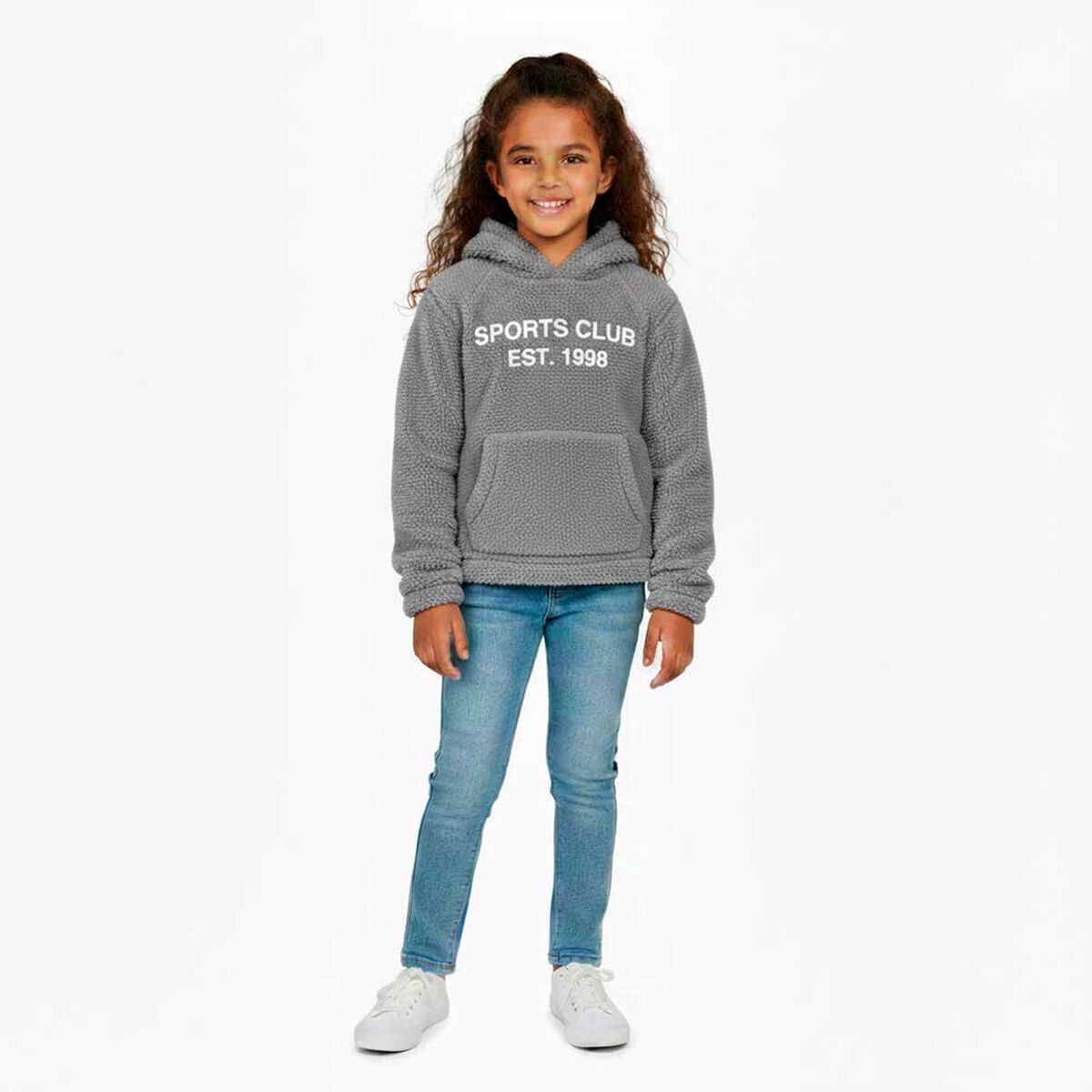Poler&oacute;n Polar con Gorro Ni&ntilde;a Mila