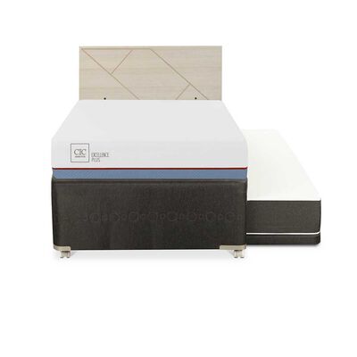 Imagen 1 del producto Cama Nido CIC 1,5 Plazas Excellence Plus + Respaldo Villarrica Alpino