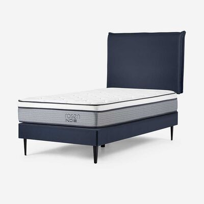 Imagen 2 del producto Cama Europea Rosen 1,5 Plazas Indie + Respaldo Maurice