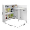 Escritorio Plegable Rodler RD606 Blanco