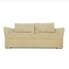 Juego de Living Elegant Detail Atlanta Sofá 3 Cuerpos + Sofá 2 Cuerpos + Sillón 1 Cuerpo Beige