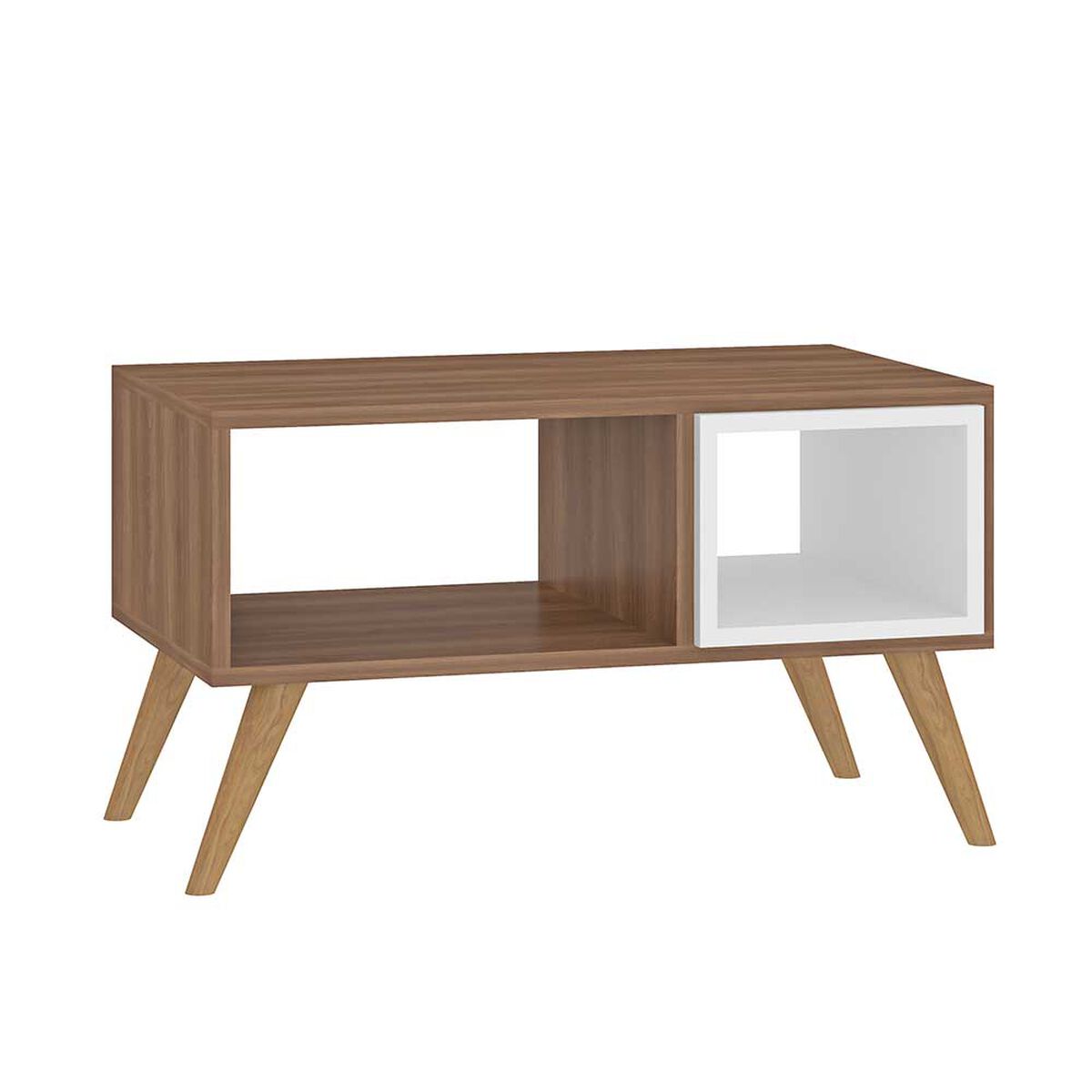 Mesa de Centro Jdo & Design Retro Café Blanco