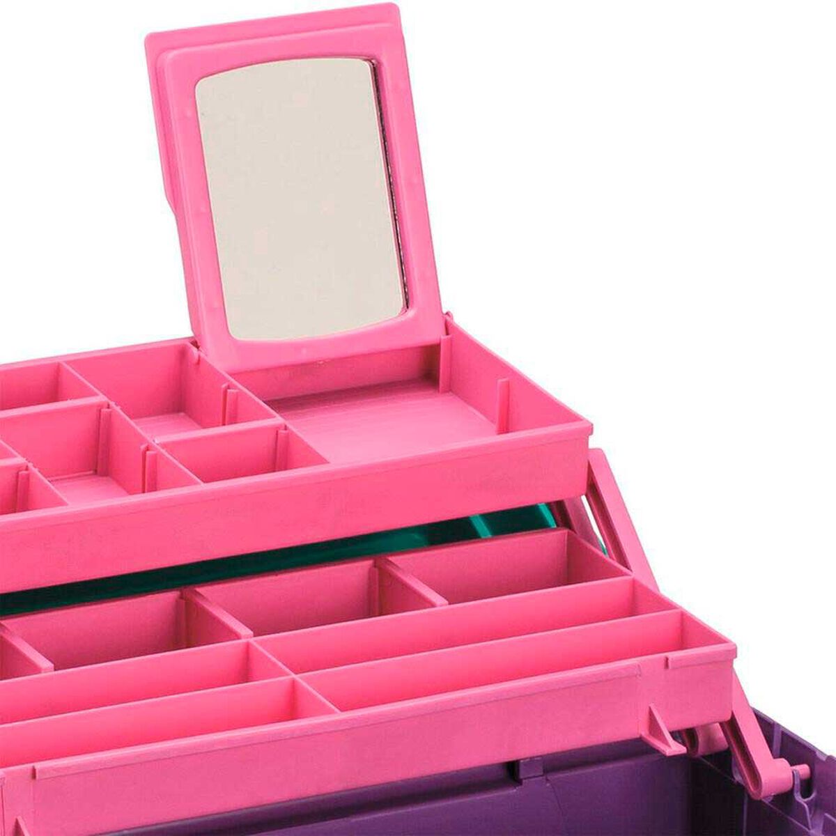 Caja Organizadora Pl&aacute;stica Rimax Rx3436 Verde/Lila