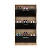 Zapatero Vekkahome Nick 3 puertas Negro