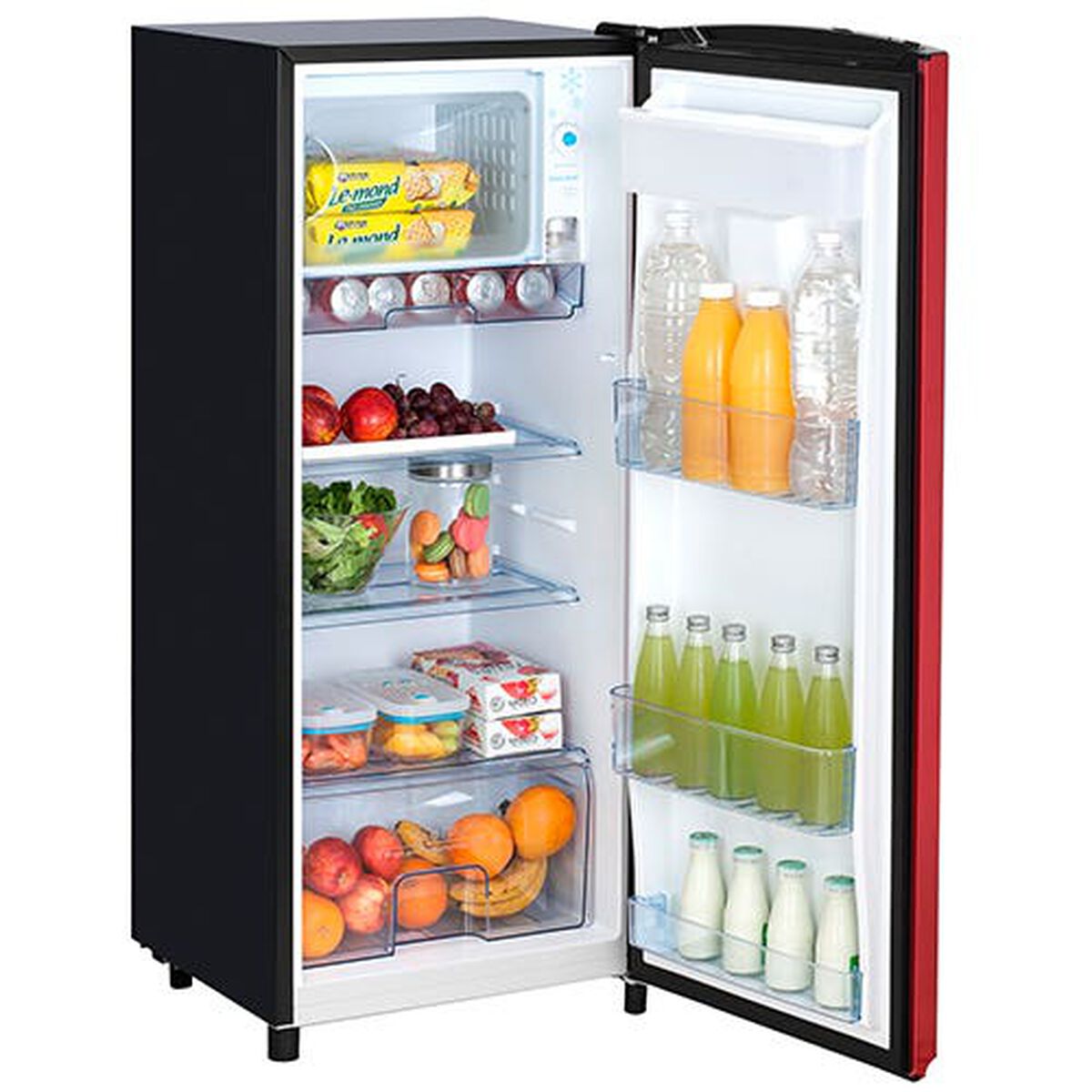 REFRIGERADOR RS-23DR TOP FREEZER 176 LITROS ROJO