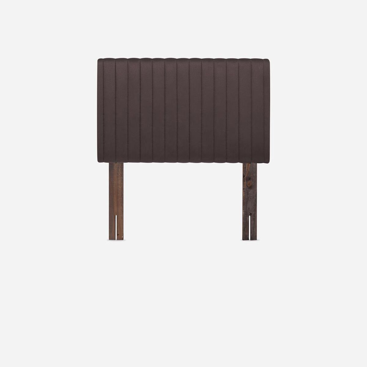 Cama Europea Rosen 1,5 Plazas Ergo T + Respaldo Café
