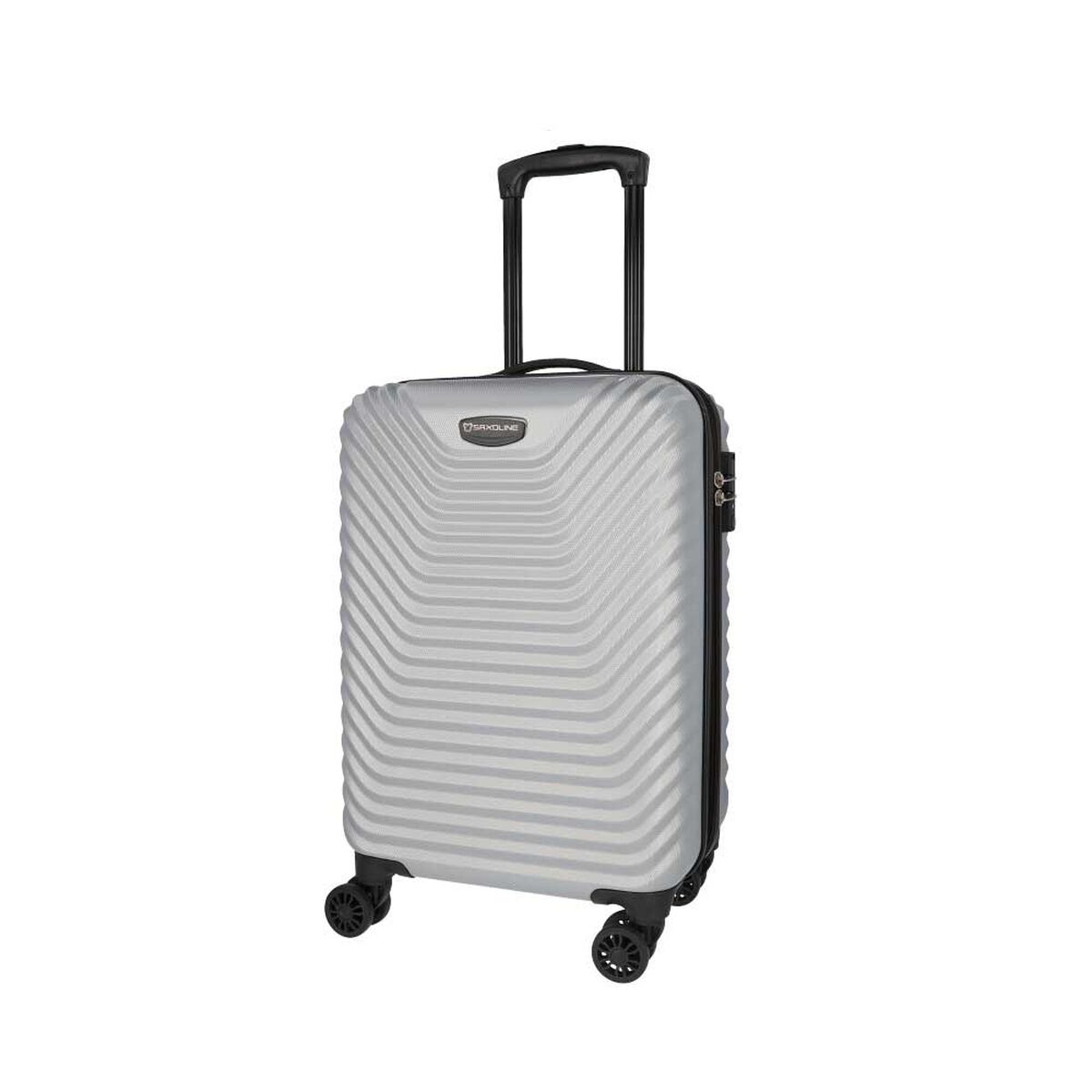 Maleta Saxoline Boden Plateado S