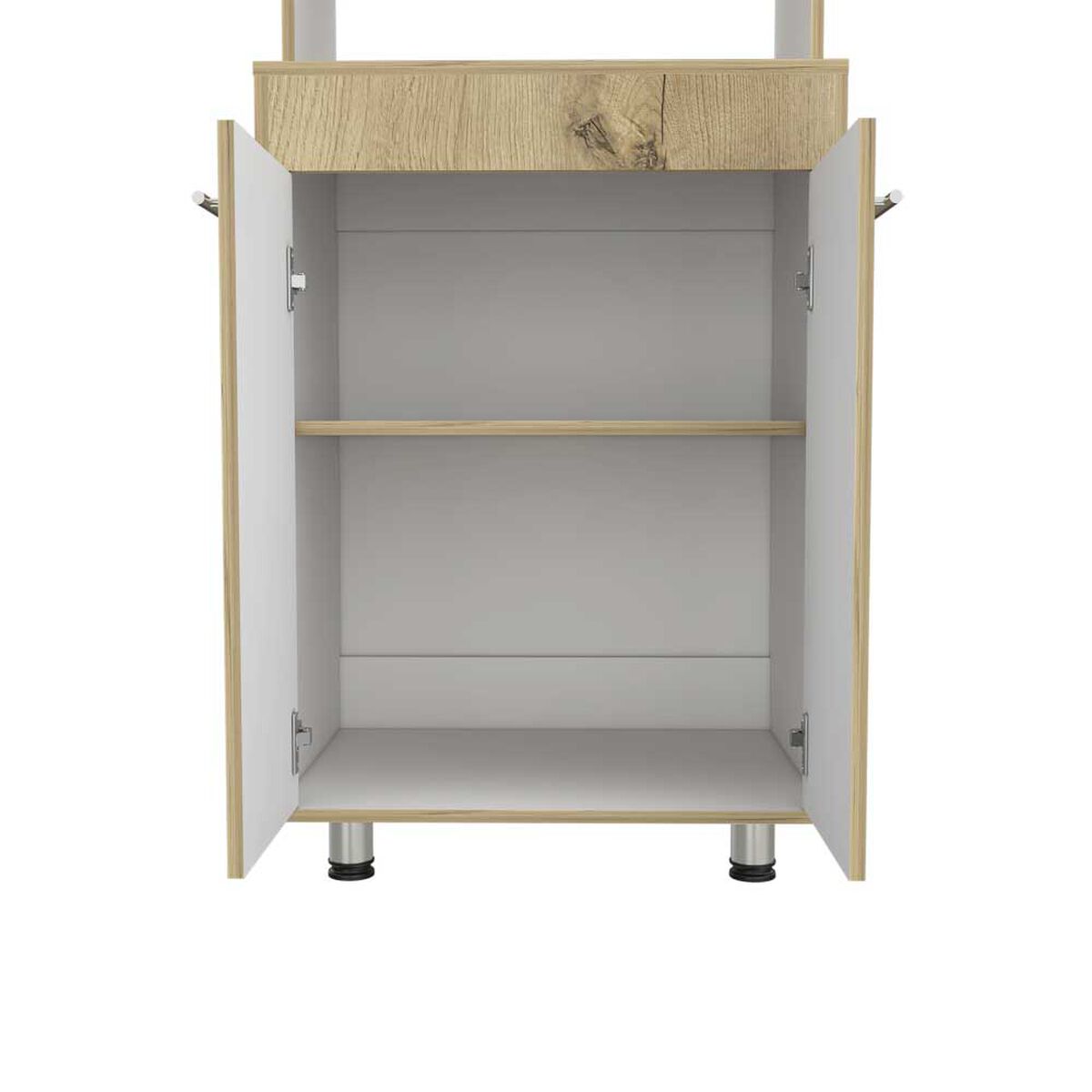 Mueble para Microondas TuHome Orion 2 Puertas Duna Blanco