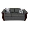 Sofá Elegant Detail Bartolucci 3 Cuerpos Gris
