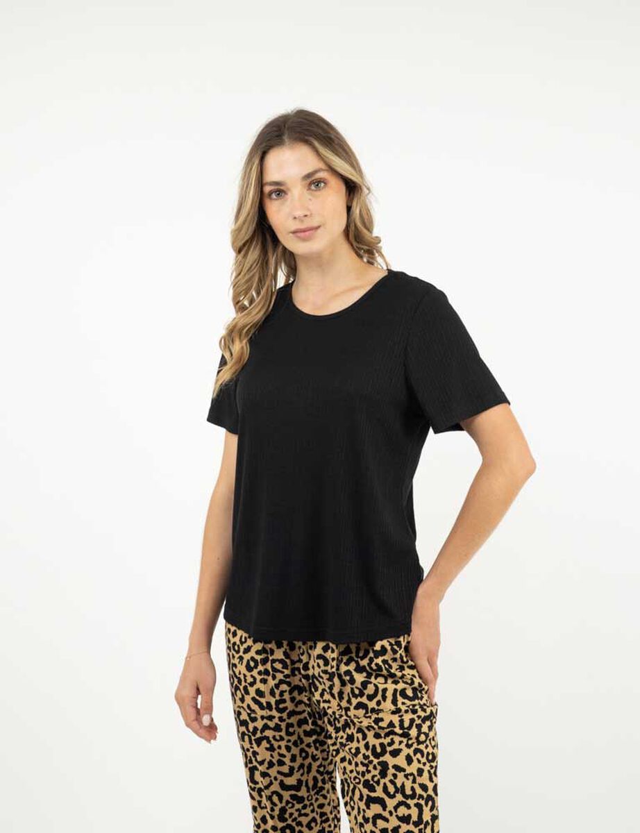 Polera Manga Corta Mujer Portman Club