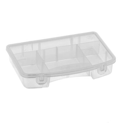 Caja Organizadora  Rimax Transparente De 5 Divisiones