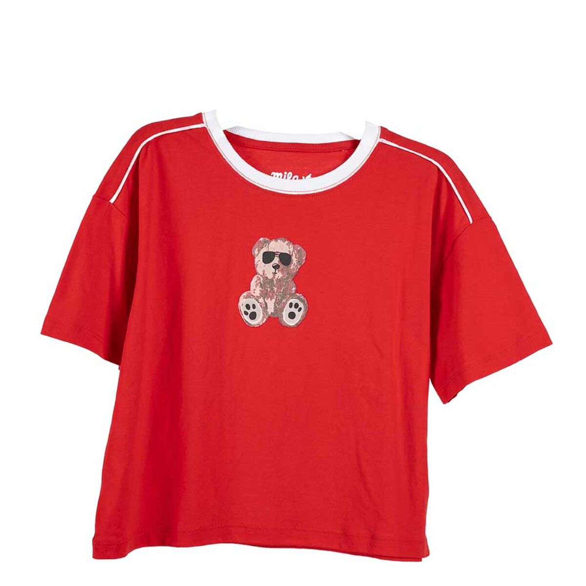 Polera Manga Corta Ni&ntilde;a Mila