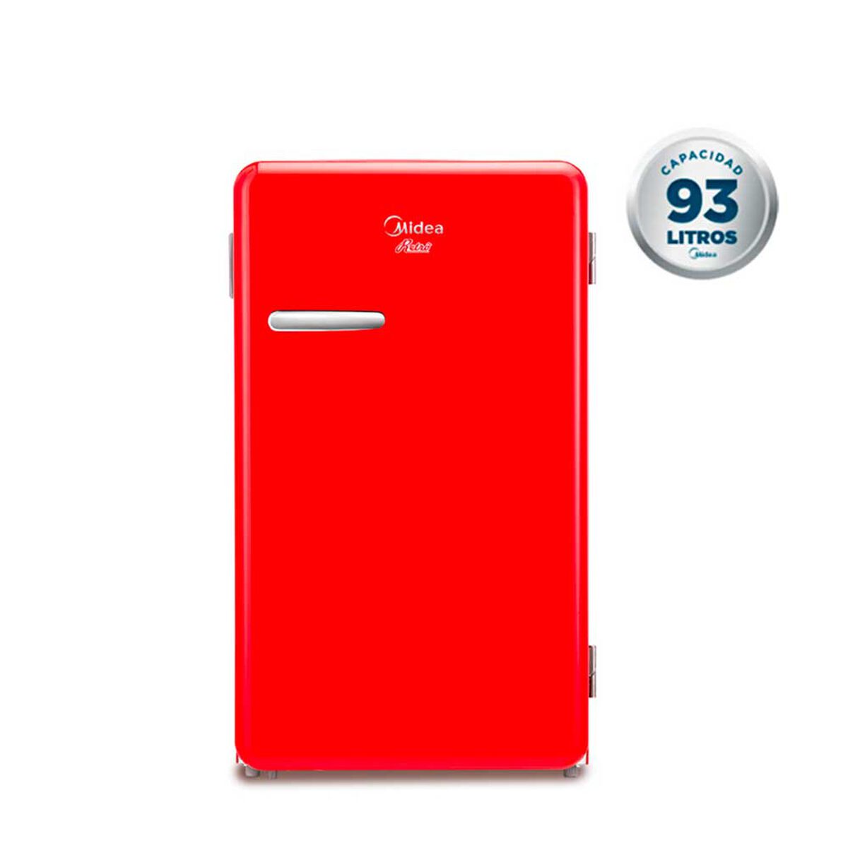 Minibar Midea MDRD142FGE13 93 lts. Rojo