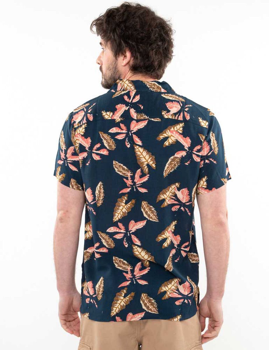 Camisa Estampada Manga Corta Hombre Portman Club