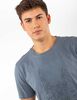 Polera Relieve Manga Corta Hombre Fiorucci