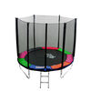 Cama Elástica Glow Up de 10ft 3.05 mts con Malla de Seguridad y Escalera