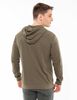 Polerón Hoodie Liso Con Cierre Hombre Zibel