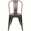 Pack 2 Sillas Idetex Antique Cobre