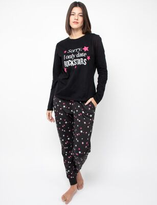 Imagen 2 del producto Pijama Mujer Icono Negro