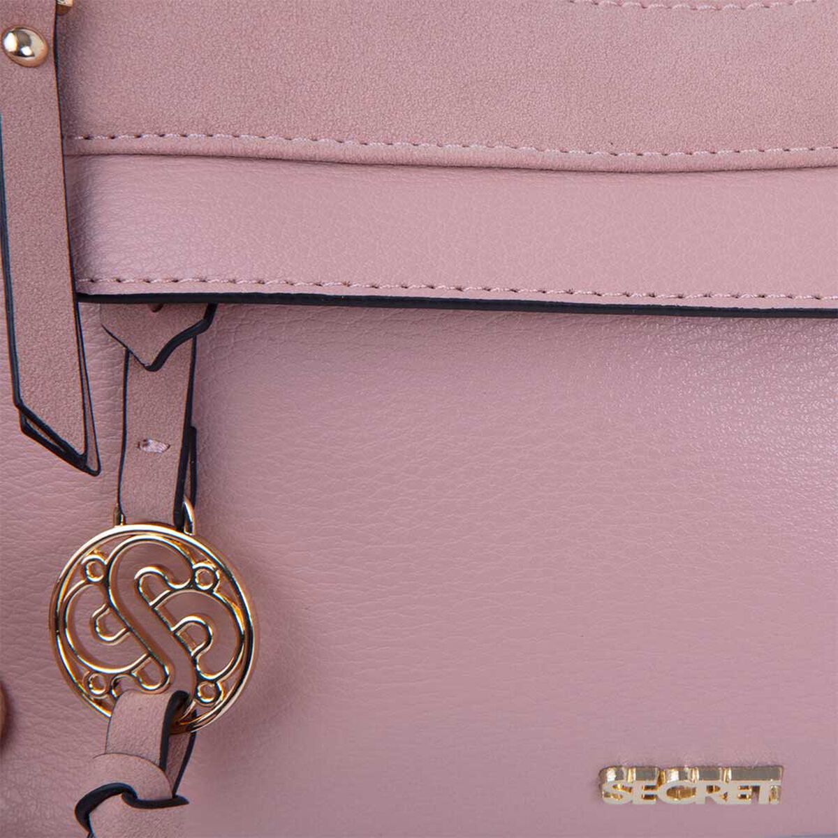 Cartera Bandolera Rosada Lourdes Secret