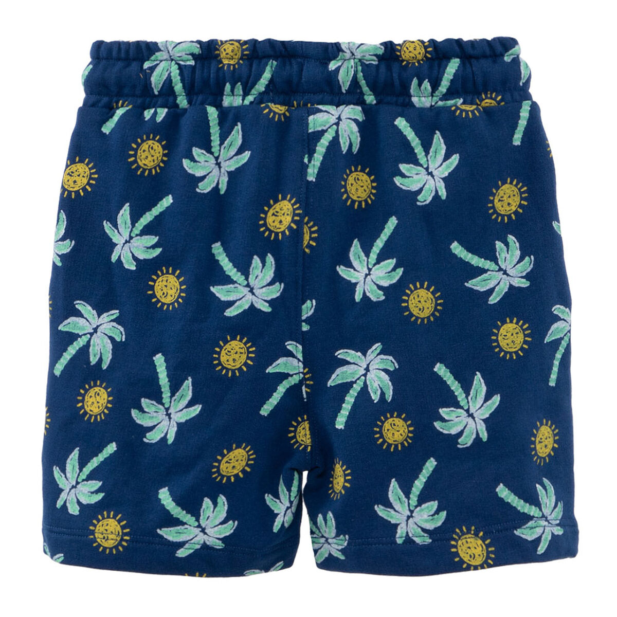 Short Buzo Estampado de Algodón Niño Chess
