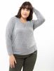 Sweater Con Apliques Mujer Extralindas