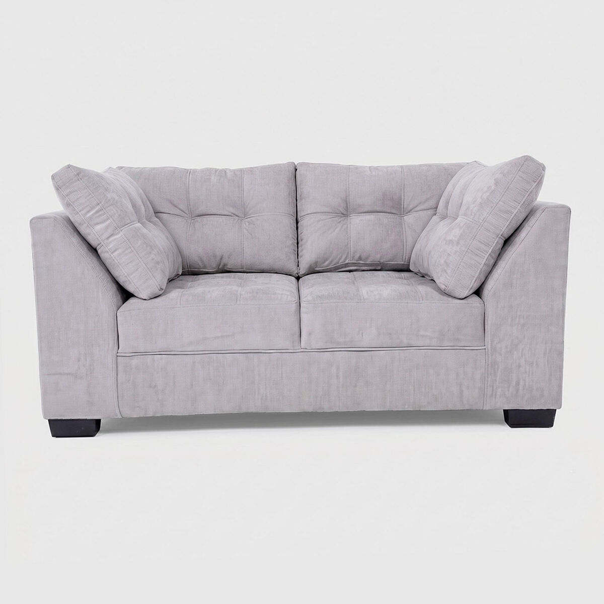 Sof&aacute; Muebles MPR Edimburgo 2 Cuerpos Gris Claro
