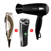 Combo Afeitadora Siegen SG 710 + Cortapelo Siegen SG 8200 + Secador de Pelo Siegen SG3012