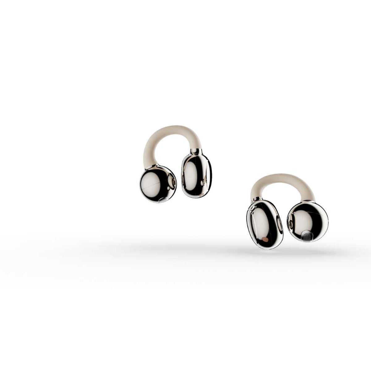 Audifonos Tws Tipo Clip Flexclip Champagne Gold Hifuture