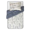 Plumón Estampado Cannon 1,5 Plazas Birdy
