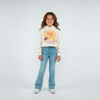 Polerón Niña Chess Crudo, Rosa