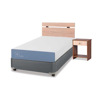 Imagen 2 del producto Cama Americana CIC 1,5 Plazas Excellence + Respaldo + Velador