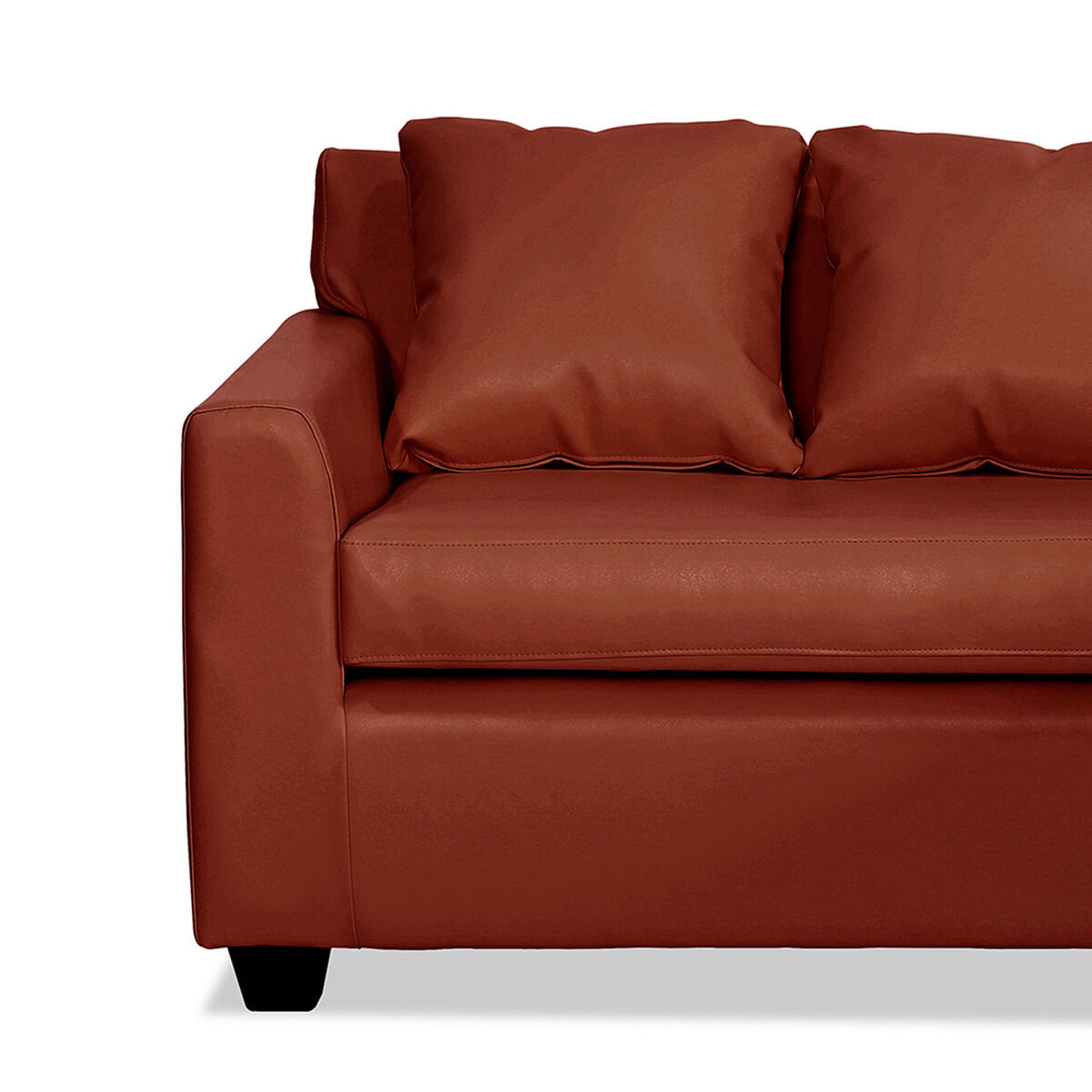 Seccional Latam Home Lucca 3 Cuerpos PU Chocolate