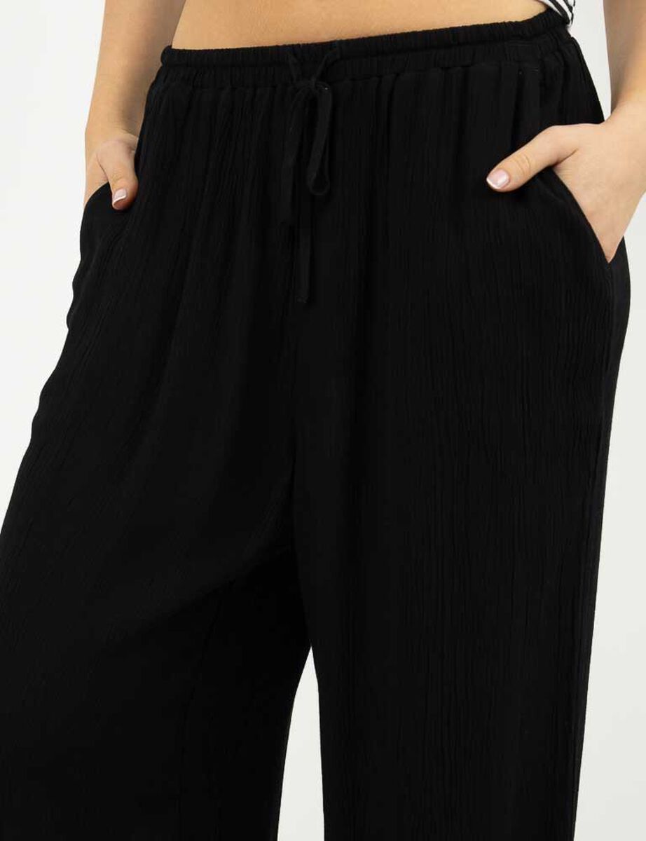 Pantal&oacute;n Cintura Elasticada Mujer Icono