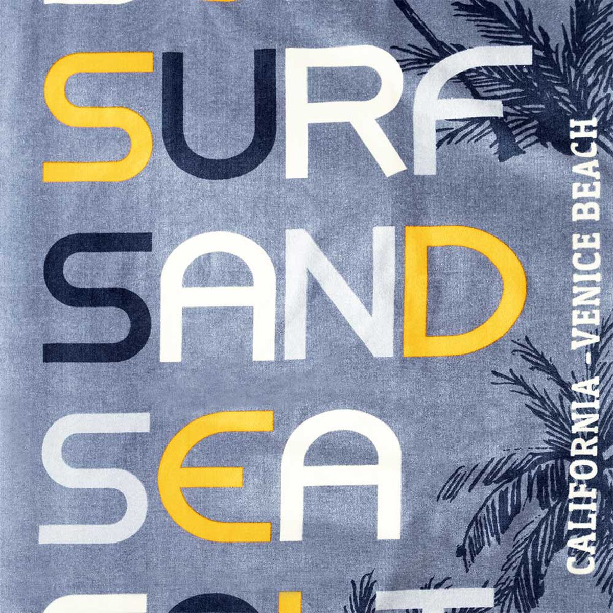 Toalla de Playa Velour Casanova Sand 75 x 150 cm