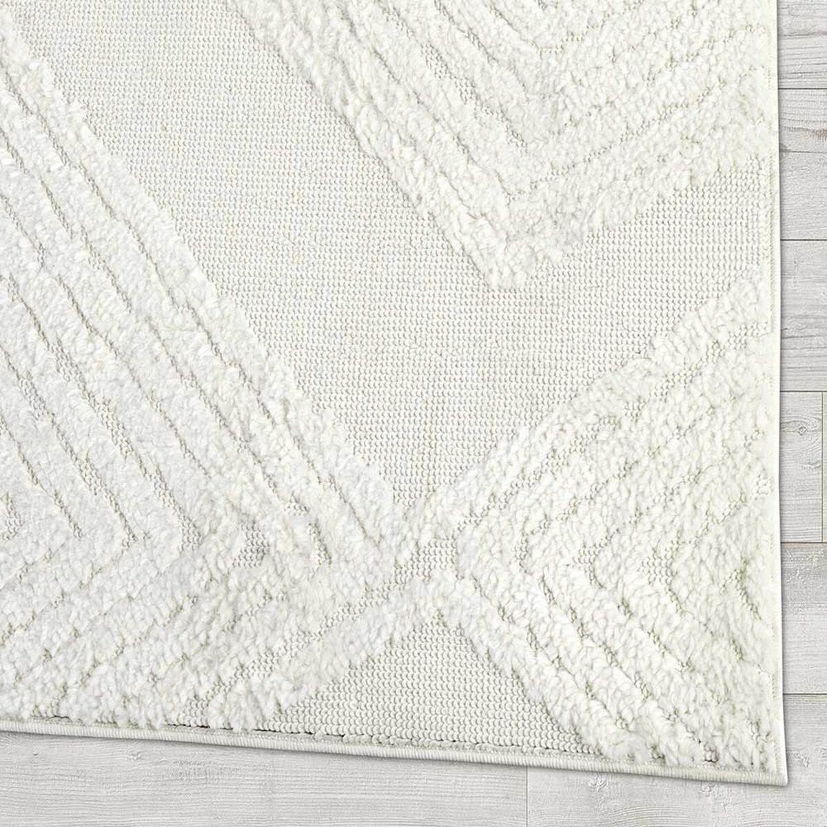 Alfombra Modalfo Palafito Blanca 160 x 230 cm