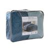 Cubrecama Doral 1,5 Plazas Jacquard Liso Azul