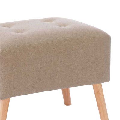 Imagen 2 del producto Pouf Latam Home Niza Lino Beige