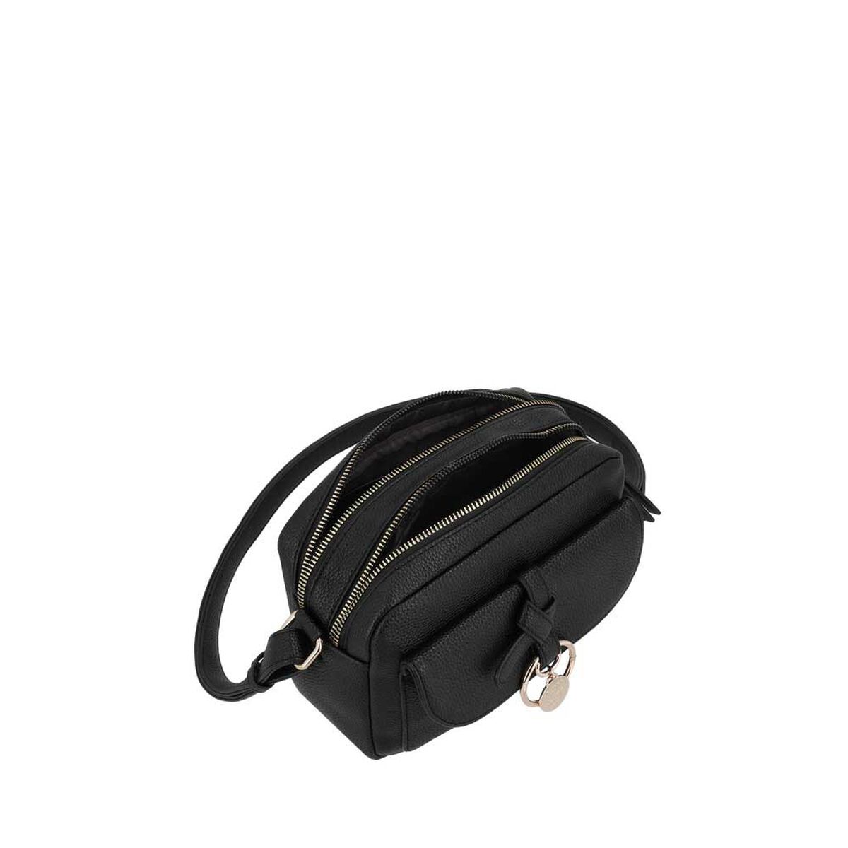 Cartera Bandolera Secret Mantua SC7 Peque&ntilde;a Negra